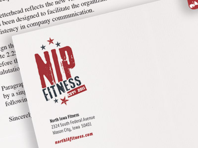 NIP Fitness Stationery