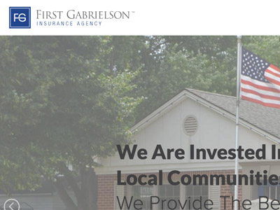 First Gabrielson Agency Stationery