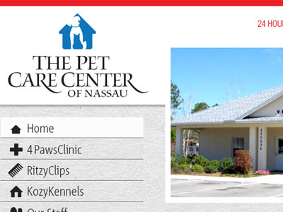 The Pet Care Center Website