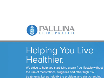 Paullina Chiropractic Website
